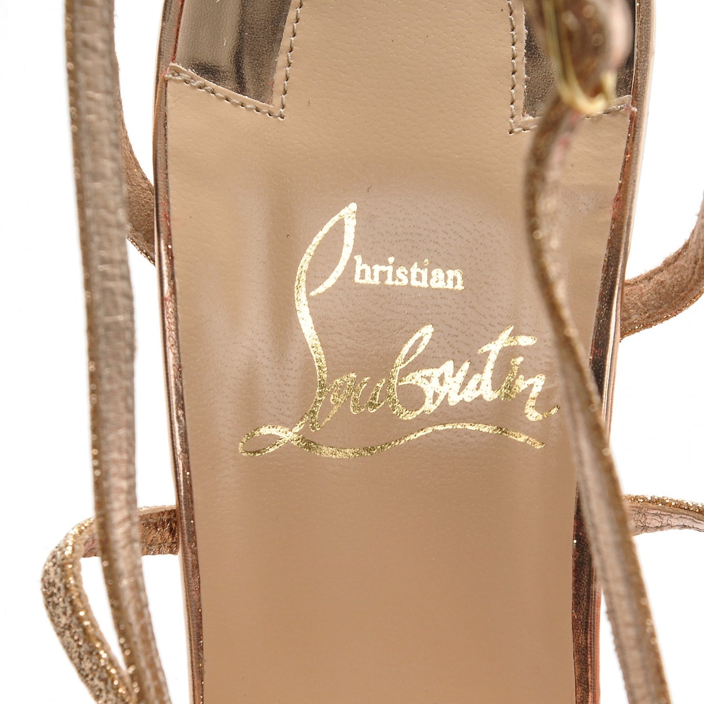 Specchio Mini Glitter Youpiyou 100 Sandals 37 Nude