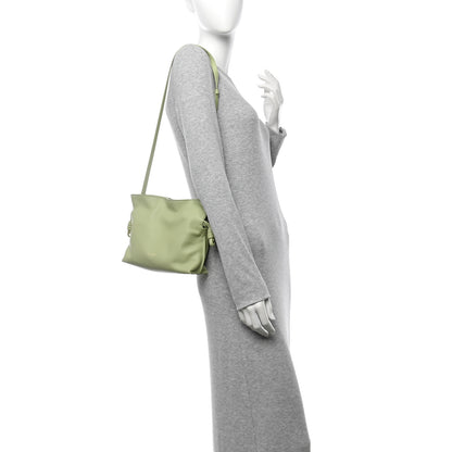 Loewe Calfskin Mini Flamenco Knot Clutch Light Pear 2 of 10