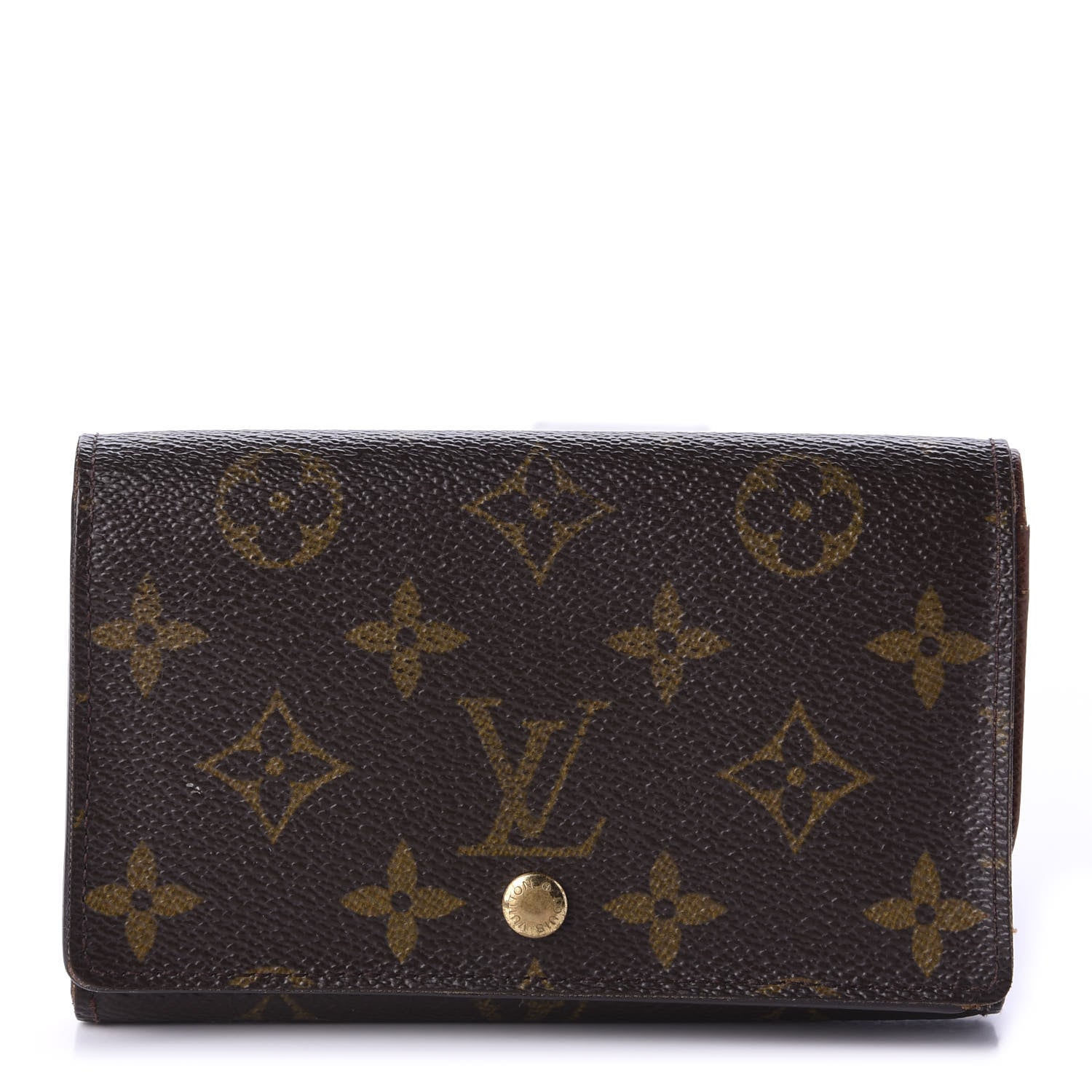 Louis Vuitton Monogram Porte-Monnaie Billets Tresor Wallet 1 of 9