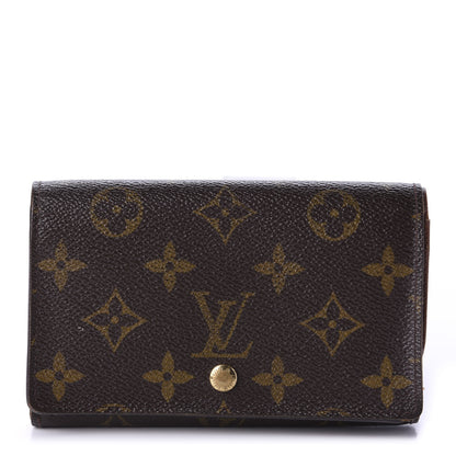 Louis Vuitton Monogram Porte-Monnaie Billets Tresor Wallet 1 of 9