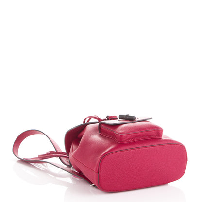 Gucci Cellarius Calfskin Small Bamboo Backpack Petunia 4 of 7