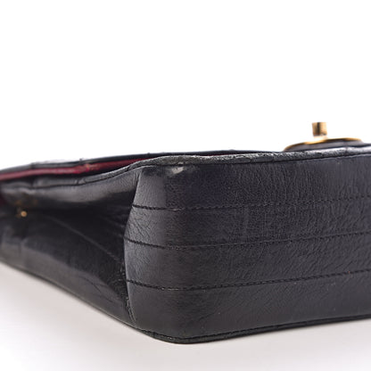 Chanel Lambskin Quilted Small Single Flap Black 11 of 14