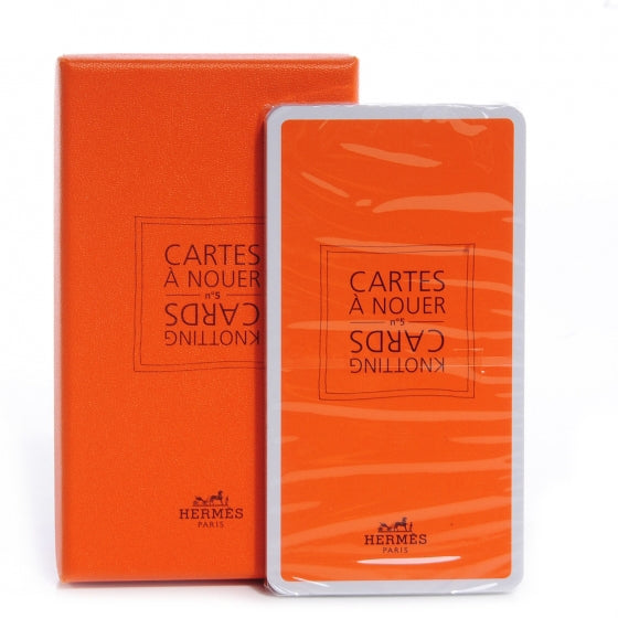 Hermes Knotting Cards Cartes A Nouer Carre Scarf Guide 1 of 4
