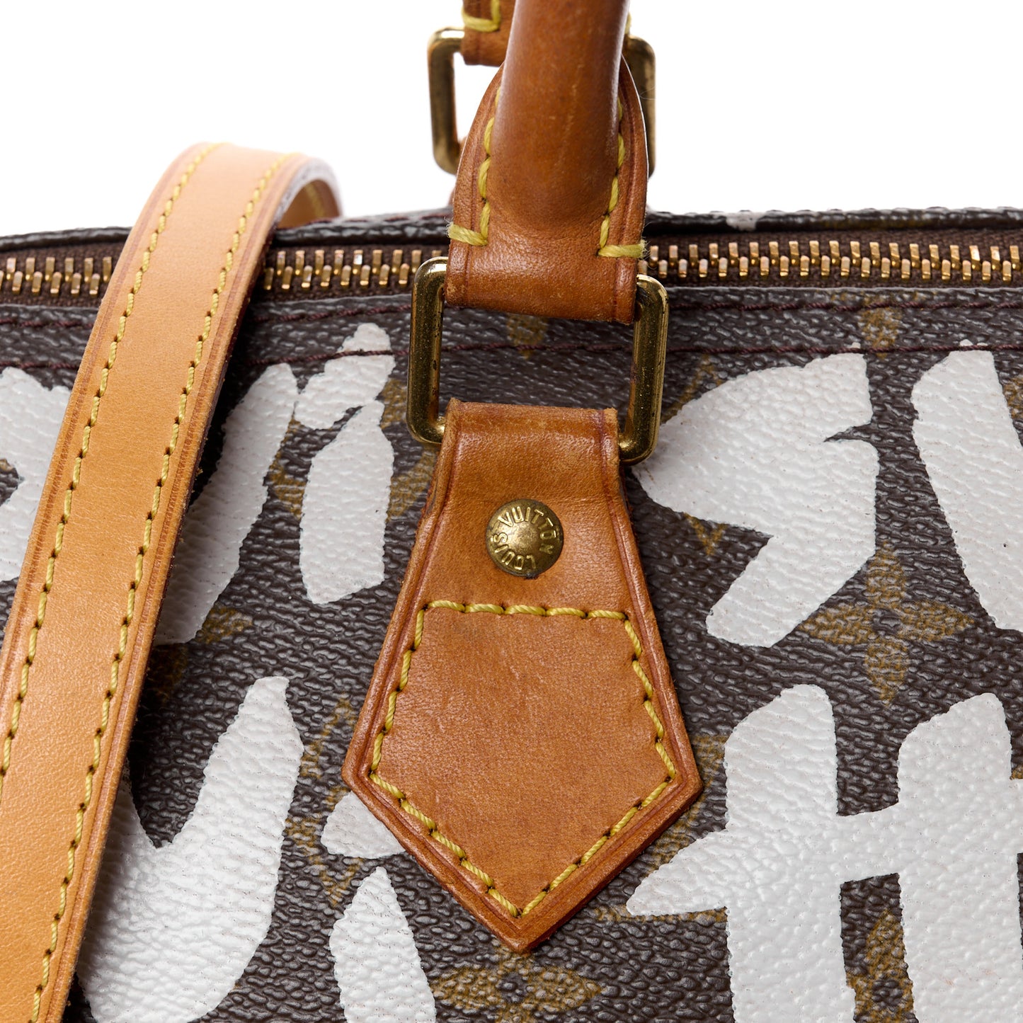 Monogram Graffiti Speedy 30 Silver