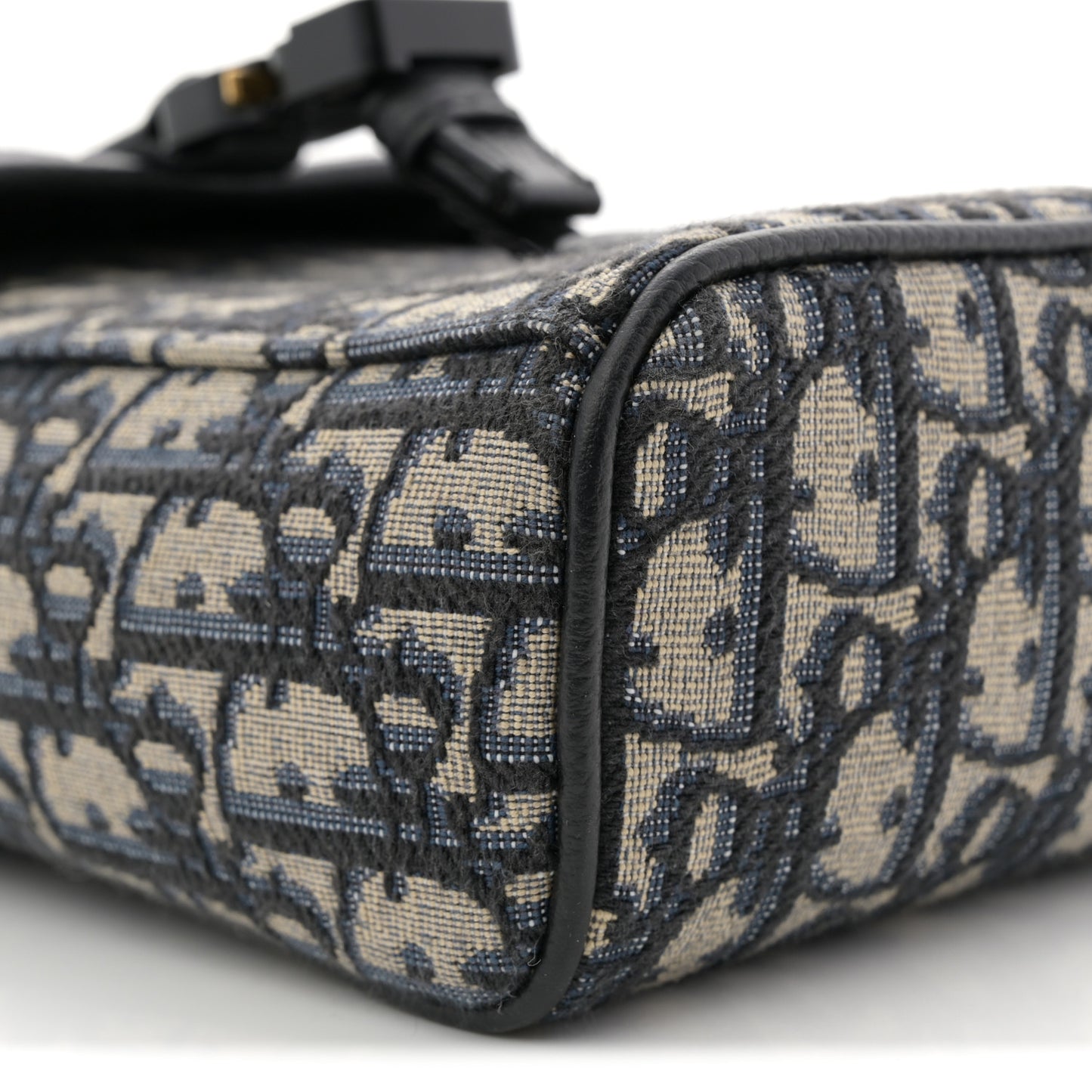 Oblique Vertical Mini Messenger Flap Blue