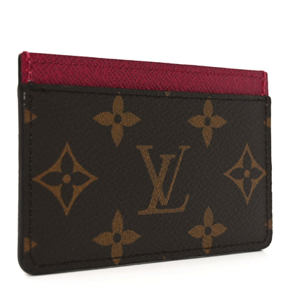 Louis Vuitton Monogram Card Holder Fuchsia 4 of 7