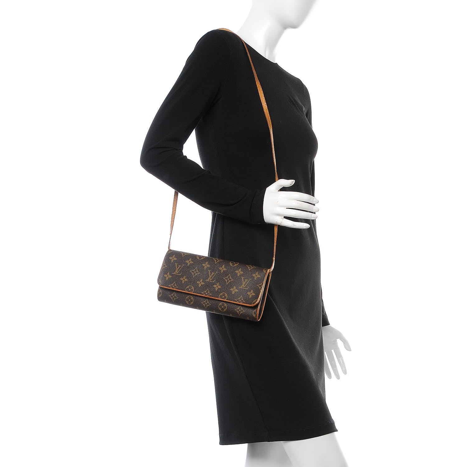 Louis Vuitton Monogram Pochette Twin GM 2 of 22