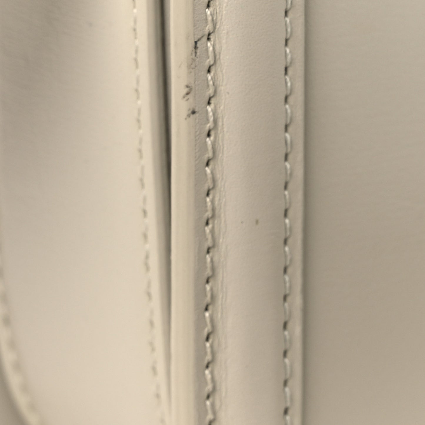 Smooth Calfskin Small Solferino Satchel Ivory