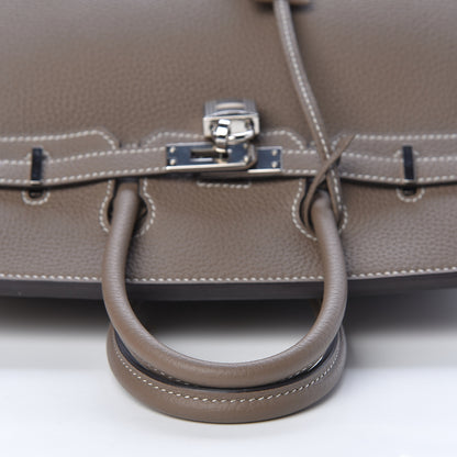 Hermes Togo Birkin 25 Etoupe 10 of 35