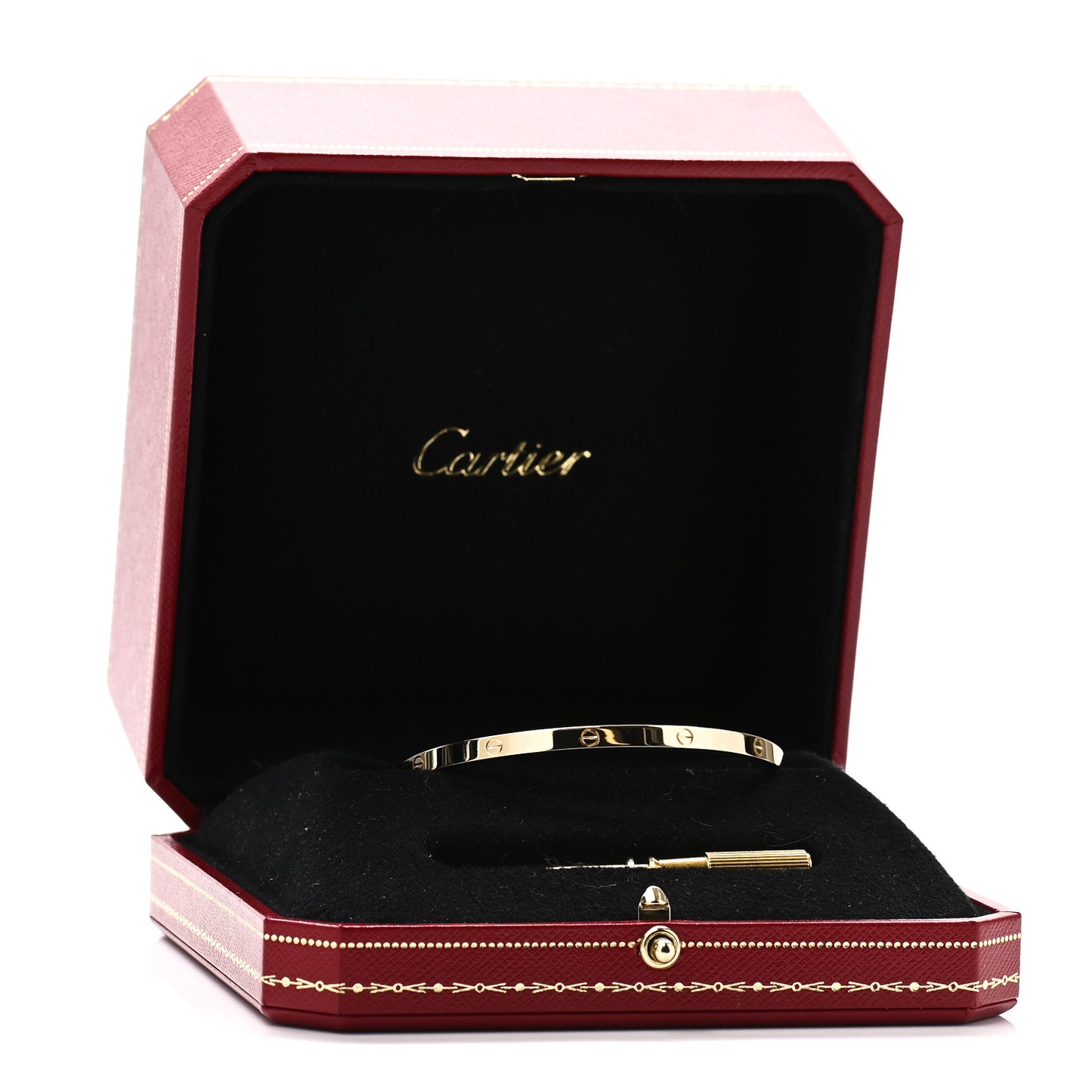 18K Yellow Gold Small LOVE Bracelet 18