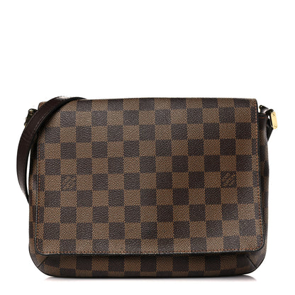 Louis Vuitton Damier Ebene Musette Tango Long Strap 1 of 8