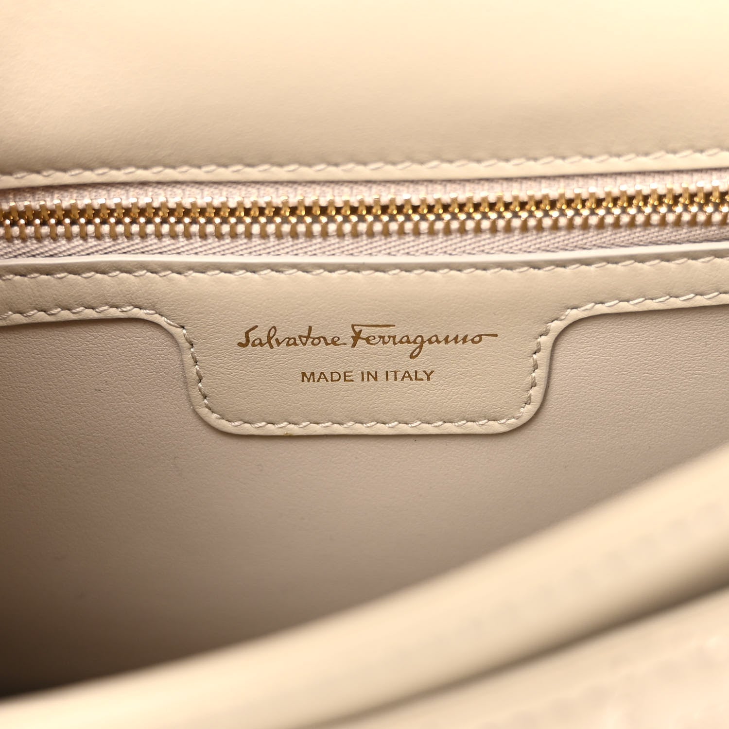 Salvatore Ferragamo Calfskin Quilted Gancini Flap Bag Peony 6 of 11