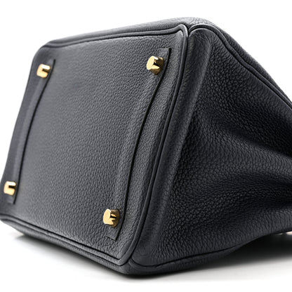 Hermes Togo Birkin 30 Bleu Nuit 10 of 11