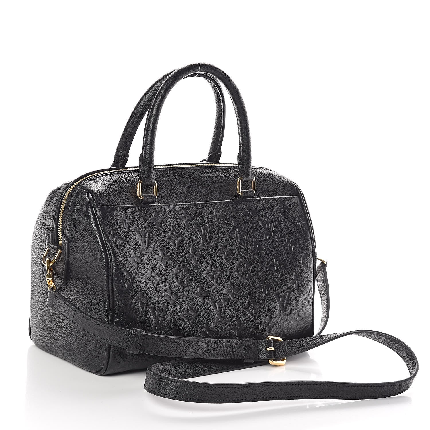Louis Vuitton Empreinte Speedy Bandouliere 25 NM Black 3 of 9