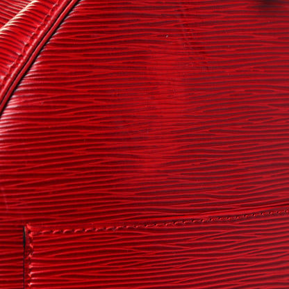 Louis Vuitton Epi Keepall 55 Castillan Red 28 of 32