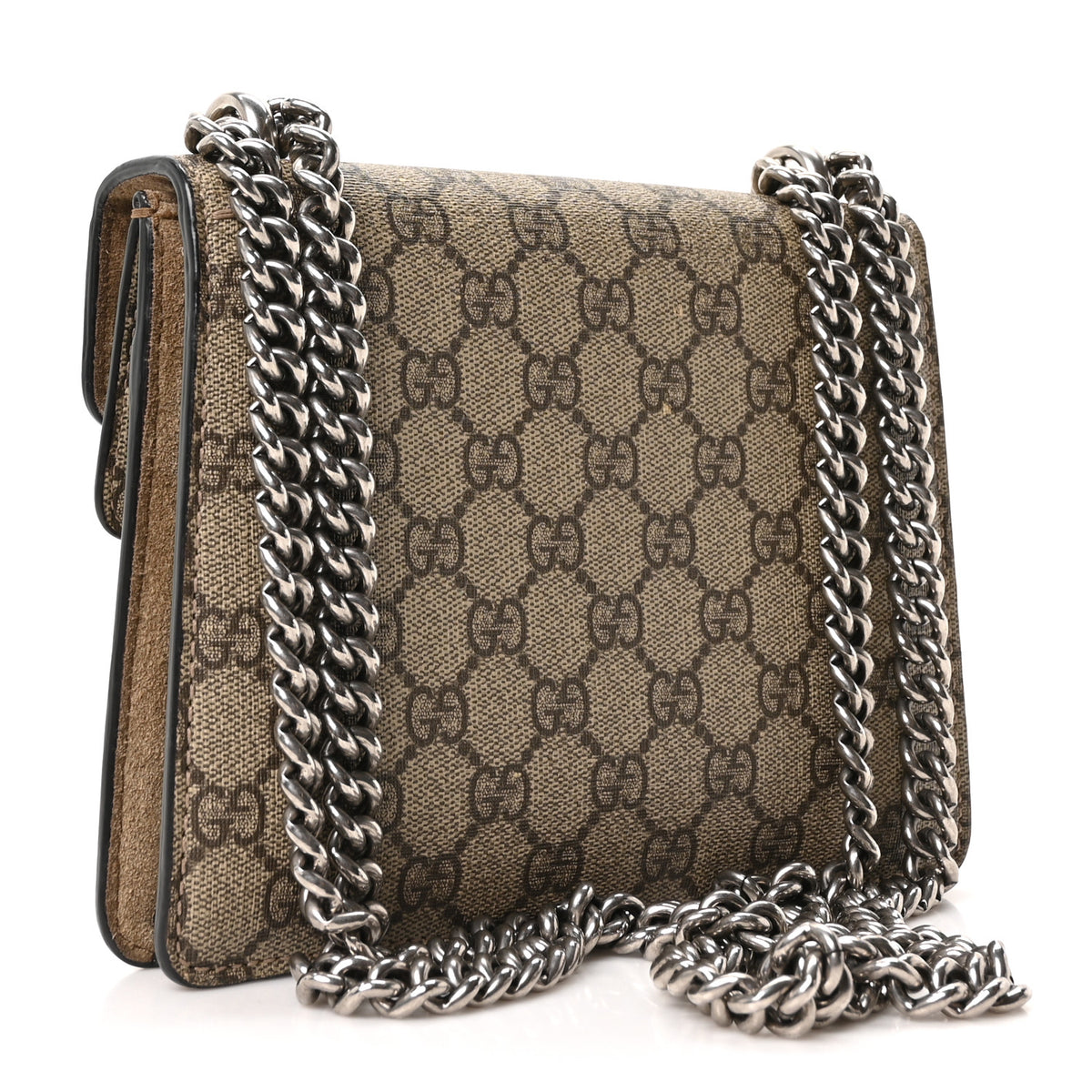 GG Supreme Monogram Mini Dionysus Shoulder Bag Taupe