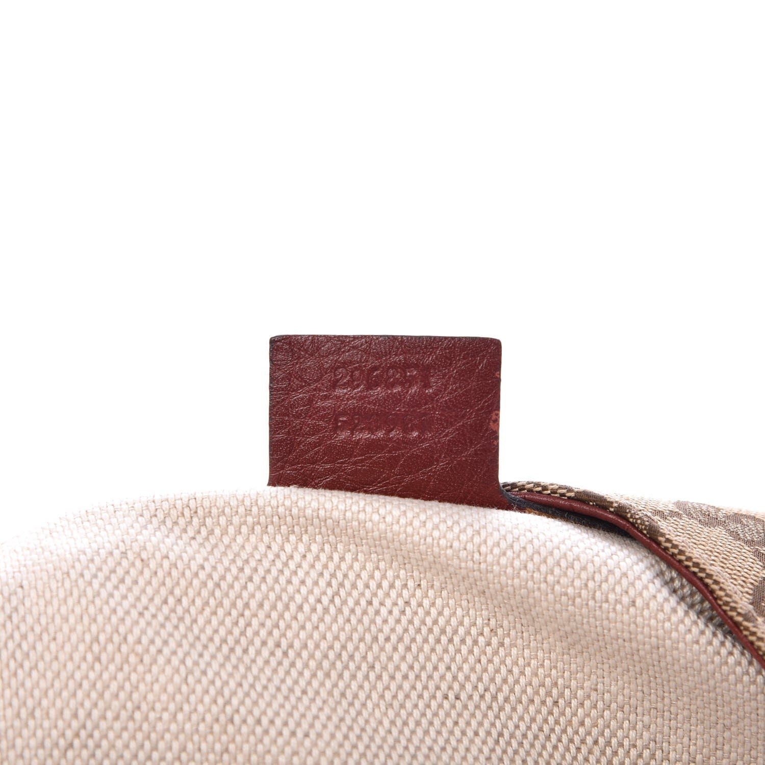 Gucci Monogram Web Medium Dressage Hobo Red 8 of 8