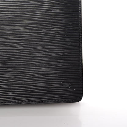 Louis Vuitton Epi Pouchette Homme Black 10 of 12