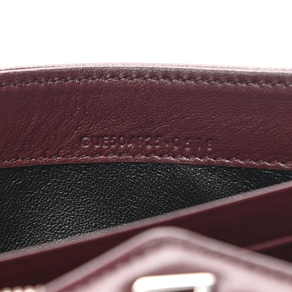 Saint Laurent Lambskin Y Quilted Monogram Large Loulou Flap Wallet Legion Red 7 of 7