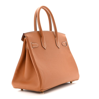Hermes Epsom Birkin 30 Gold 3 of 11