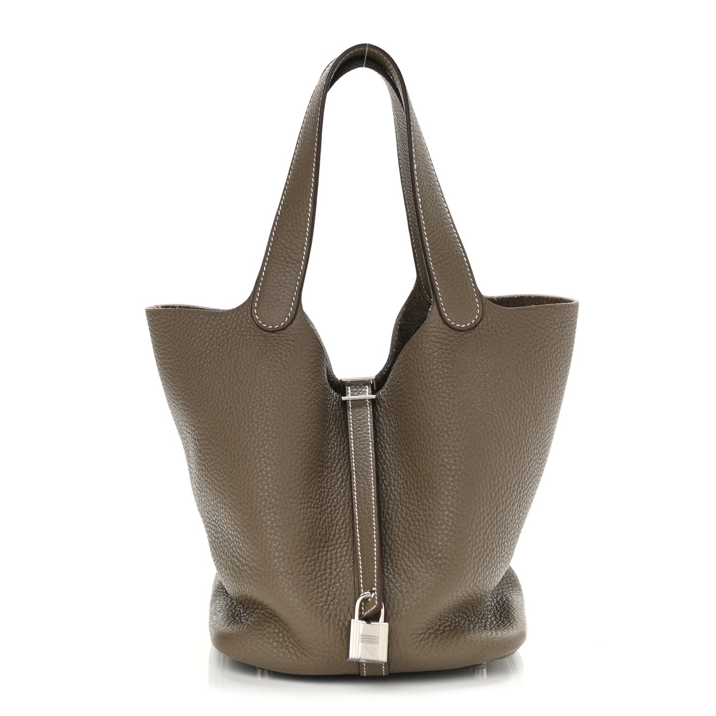 Taurillon Clemence Picotin Lock 22 MM Etoupe