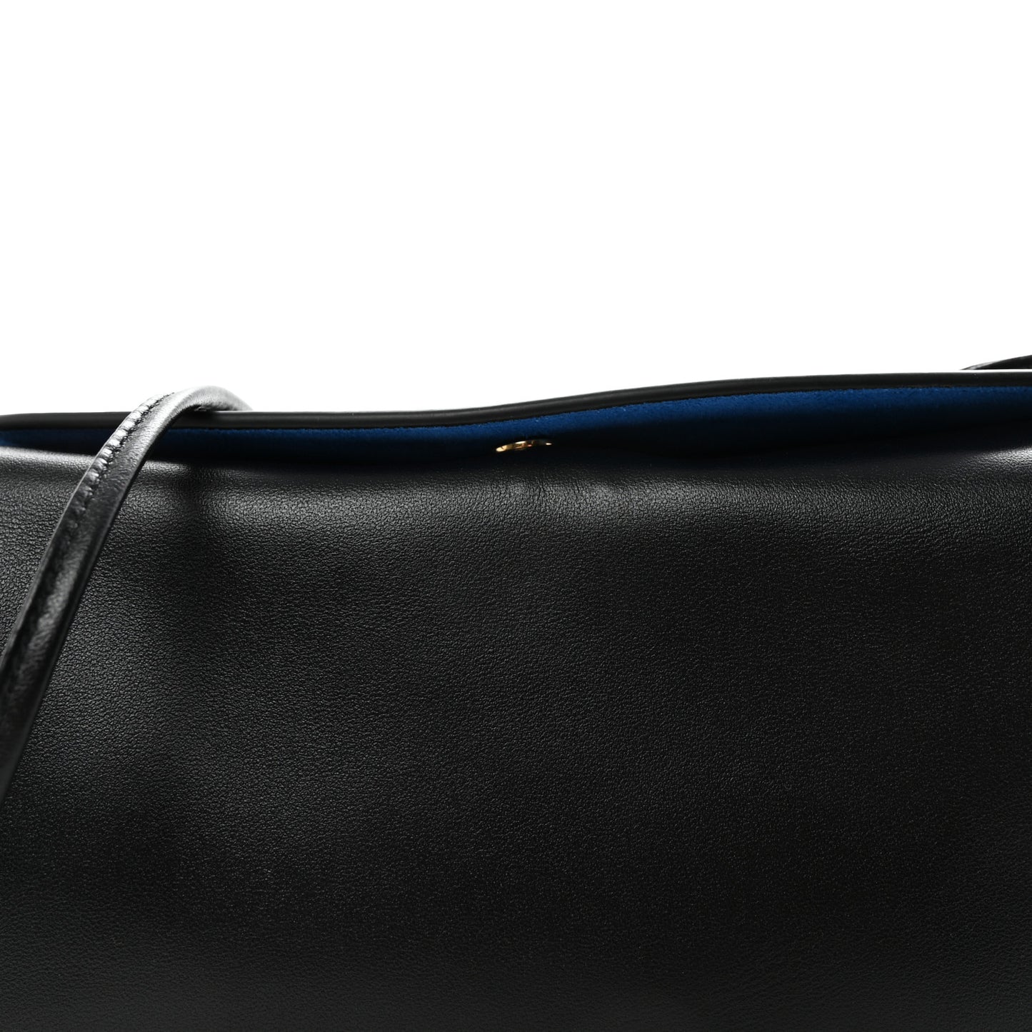 Smooth Lambskin Trio Flap Black
