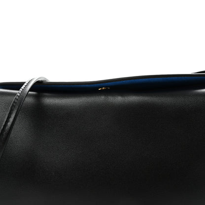 Celine Smooth Lambskin Trio Flap Black 8 of 10