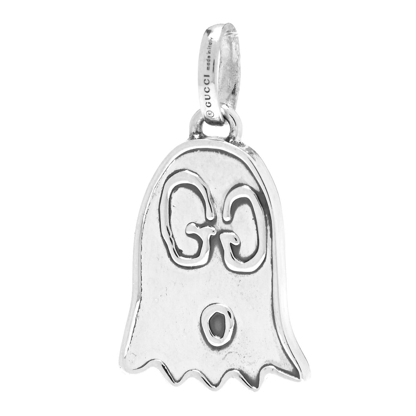 Sterling Silver GucciGhost Ghost Pendant