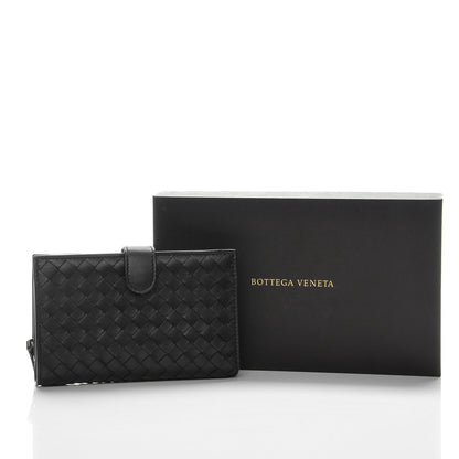 Bottega Veneta Nappa Intrecciato Continental Wallet Black 9 of 9