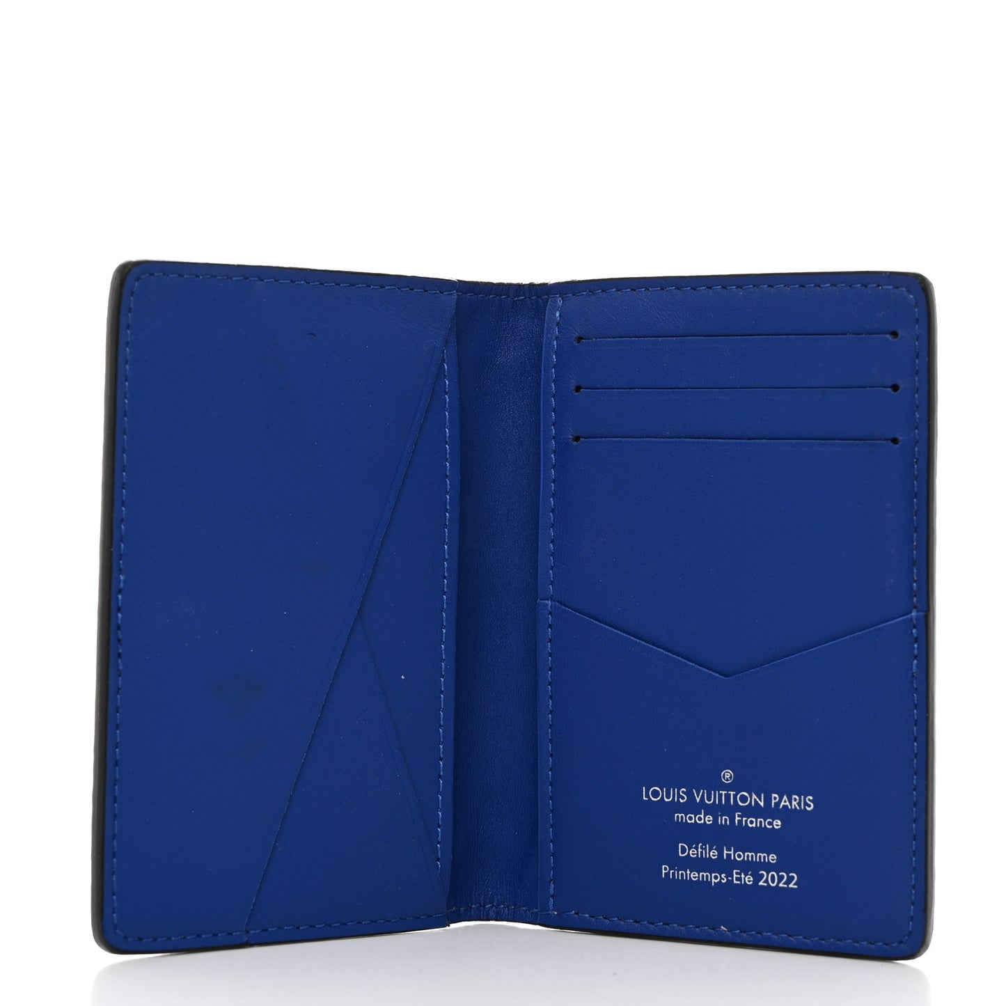 Taurillon Illusion Pocket Organizer Bleu Rose