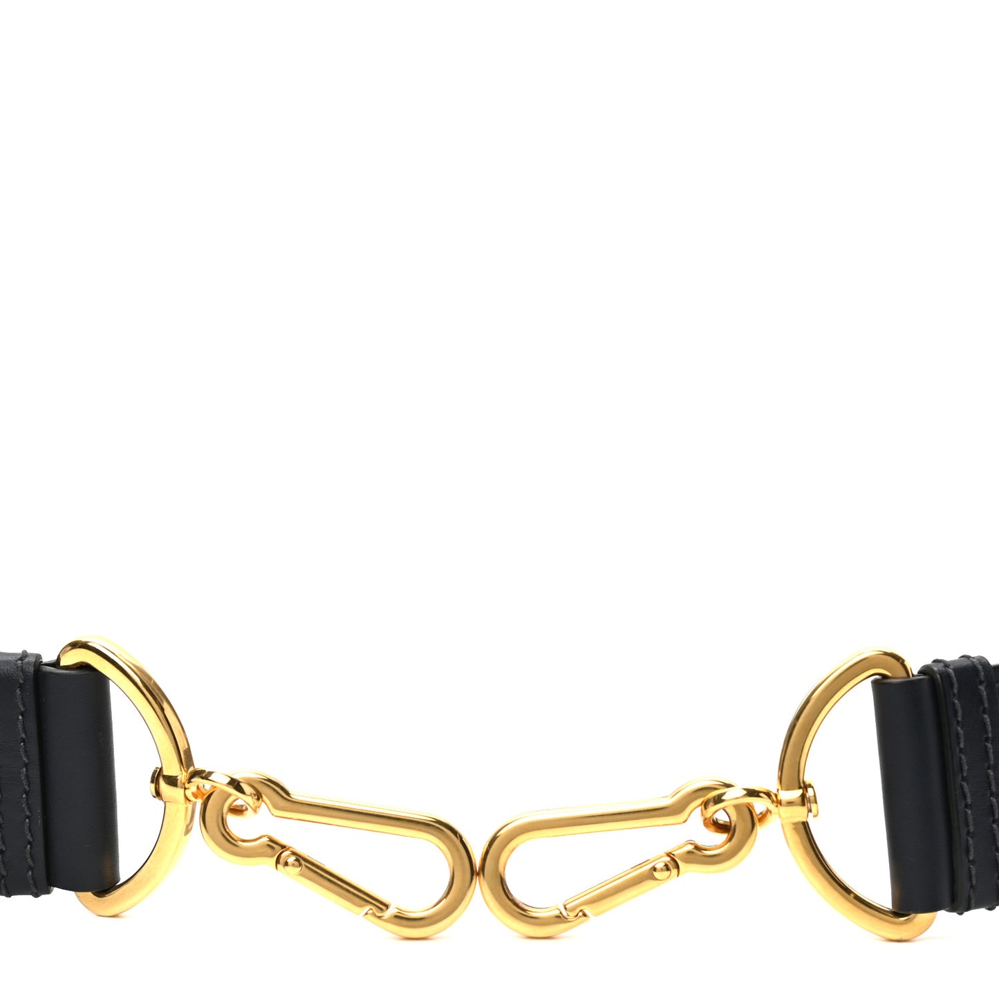 Calfskin Adjustable Shoulder Strap Navy