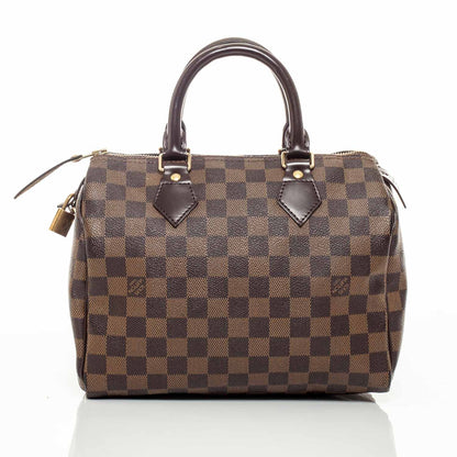Louis Vuitton Damier Ebene Speedy 25 12 of 16