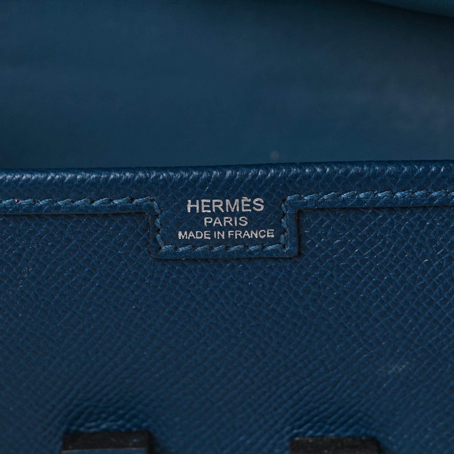 Hermes Epsom Jige Elan 29 Clutch Bleu Izmir 6 of 10