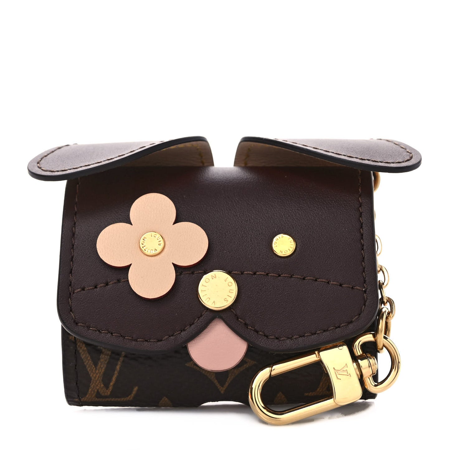 Monogram Dog Earpods Case