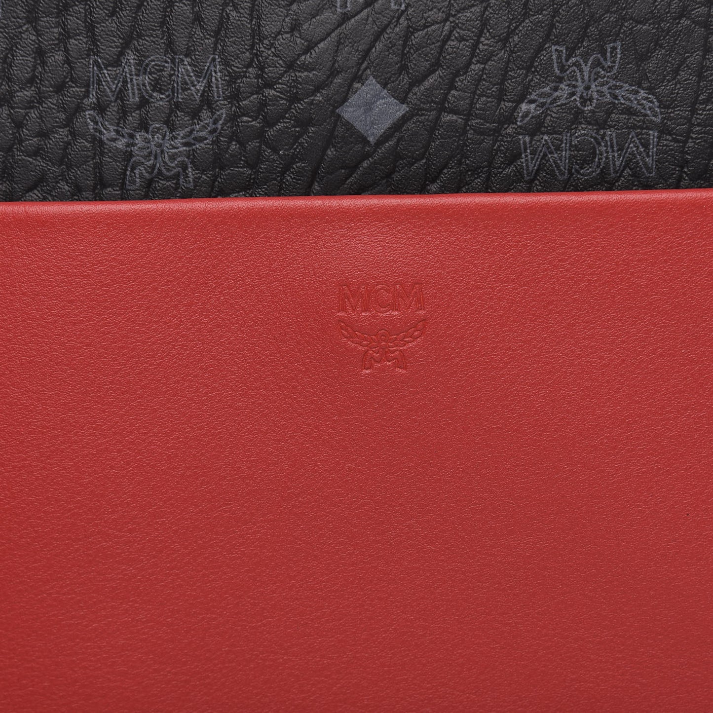 Visetos Medium Klara Hobo Red Black