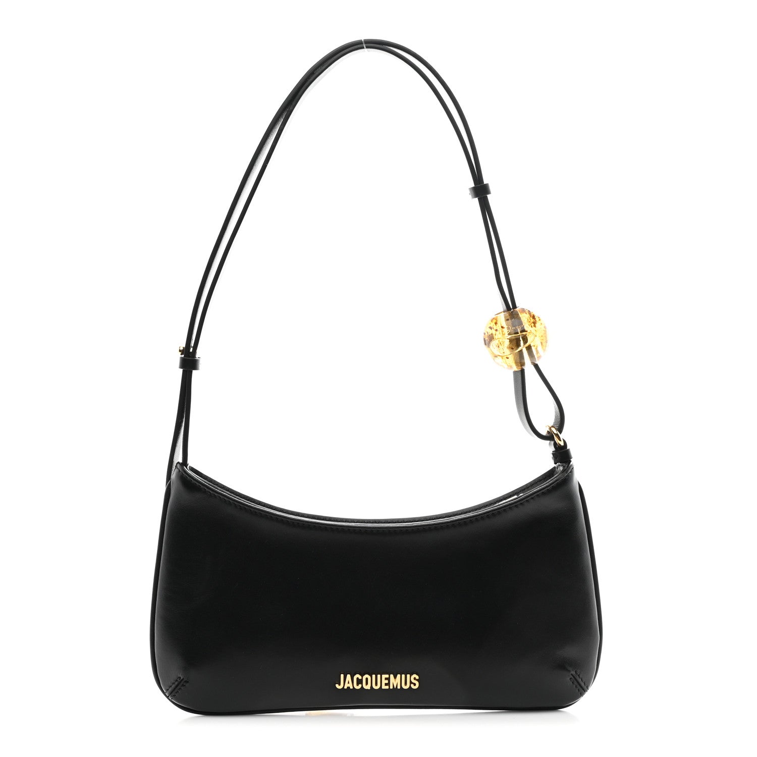 Jacquemus Smooth Calfskin Le Bisou Perle Black 1 of 9
