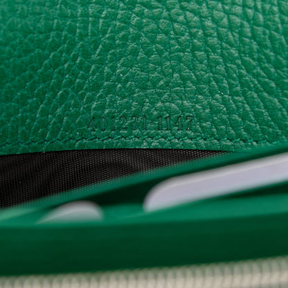 Gucci Calfskin Mini Dionysus Chain Wallet Emerald 7 of 11