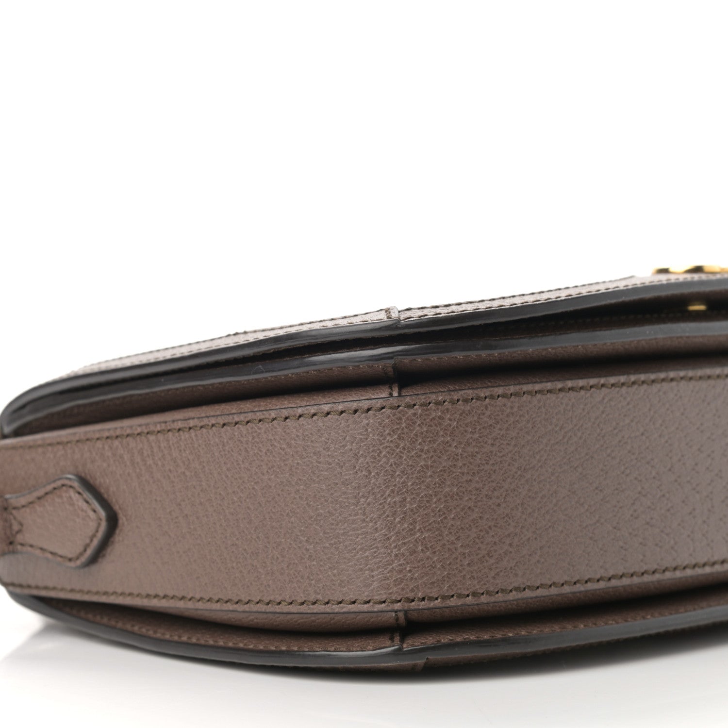Gucci GG Supreme Monogram Web Small Ophidia Flap Messenger Bag Brown 9 of 11