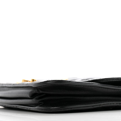 Christian Dior Lambskin Cannage Large Dioraddict Flap Bag Black 10 of 14