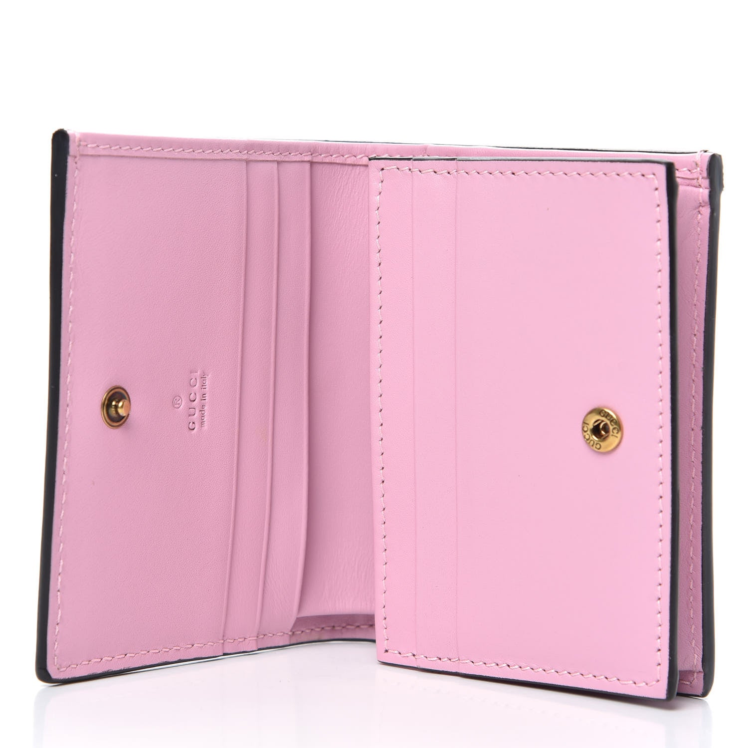 Gucci GG Supreme Monogram Strawberry Card Case 5 of 7