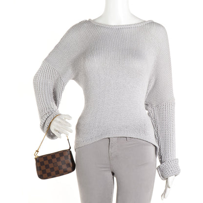Louis Vuitton Damier Ebene Mini Pochette Accessories 2 of 7