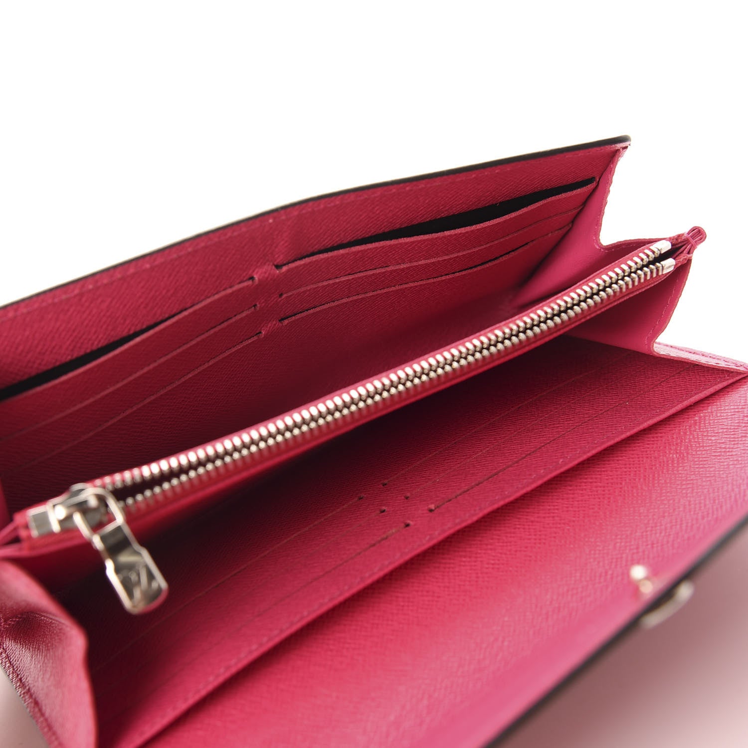 Louis Vuitton Epi Sarah Wallet NM Hot Pink 5 of 6