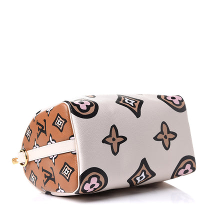 Louis Vuitton Monogram Giant Wild At Heart Speedy Bandouliere 25 Creme 4 of 10