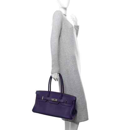 Hermes Taurillon Clemence JPG Birkin II 42 Iris 3 of 12