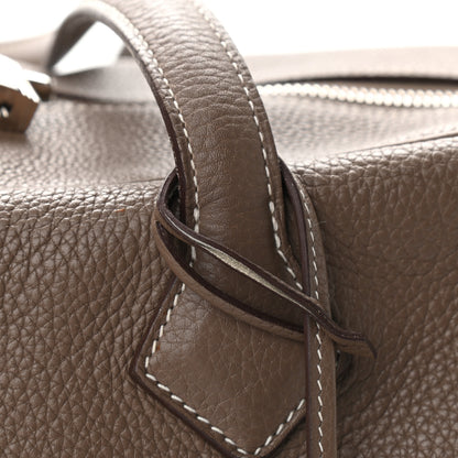Hermes Taurillon Clemence Victoria II 35 Etoupe 11 of 12