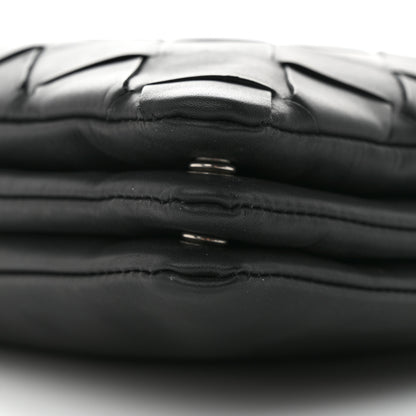 Bottega Veneta Nappa Intrecciato Triple Zip Messenger Bag Black 12 of 15