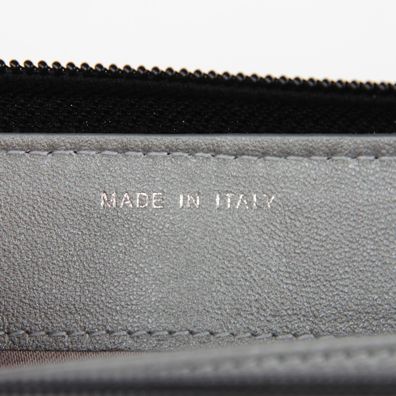 Chanel Lambskin Camellia Embossed Large Zip Around Gusset Wallet Black 6 of 8