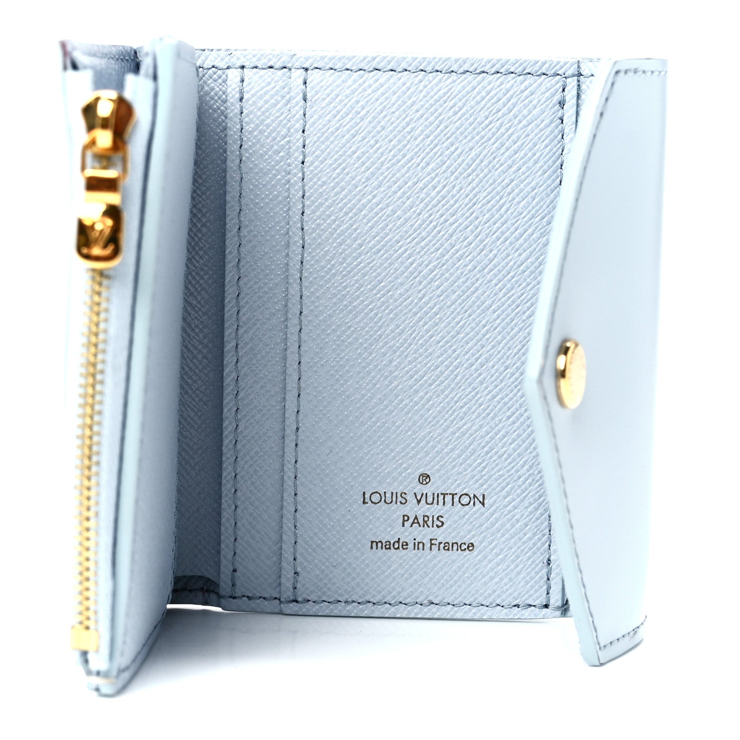 Louis Vuitton Damier Azur Zoe Wallet Olympe 8 of 13