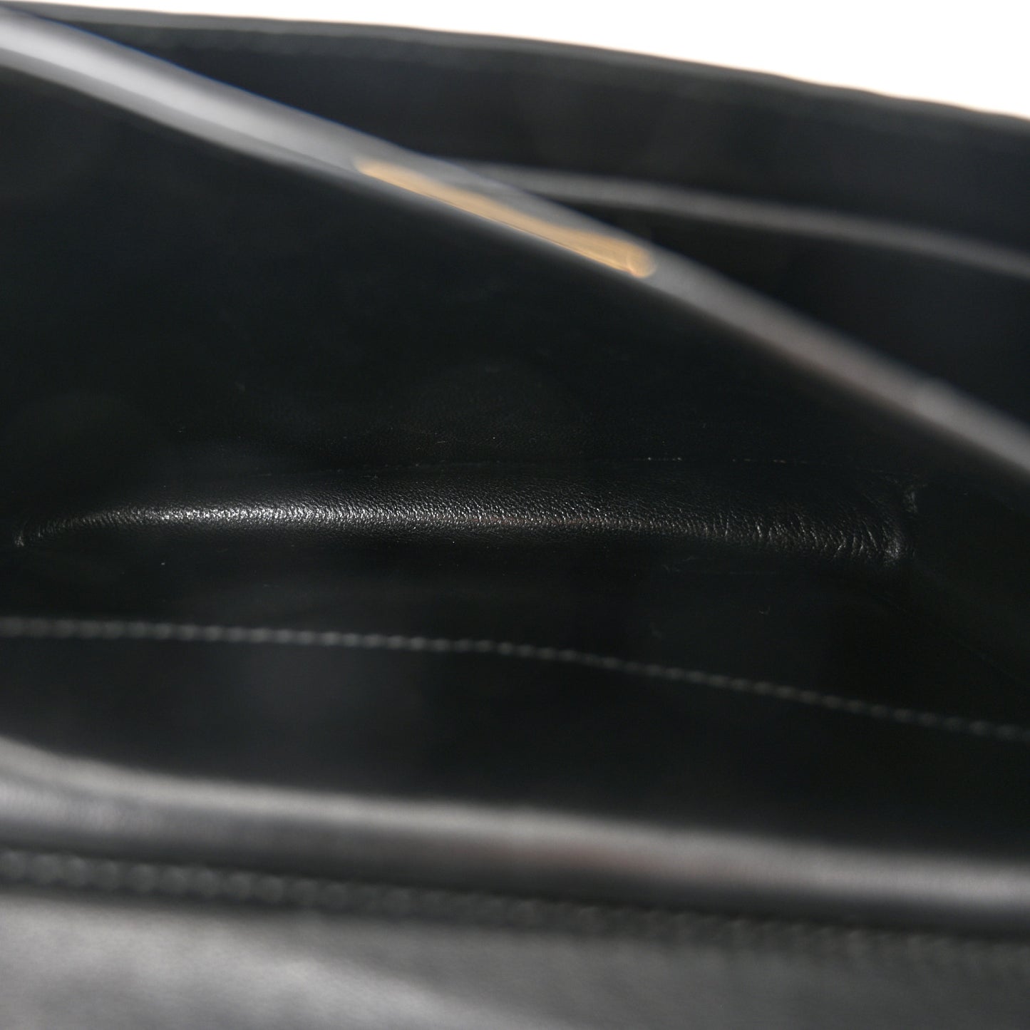 City Calf Saffiano Cahier Bag Black