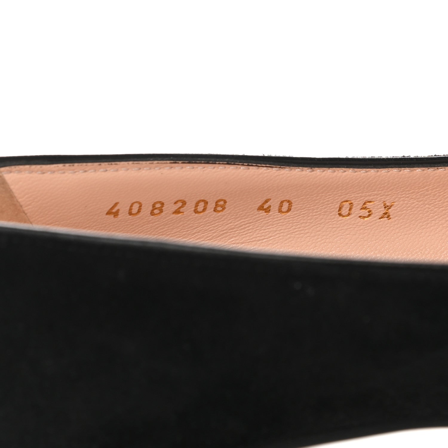 Gucci Kid Scamosciato GG Marmont Fringe 50mm Loafer Pumps 40 Black 8 of 14